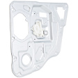 Rear, Driver and Passenger Side Window Regulators, Power, With Motor