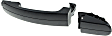 2015-2023 Ford Transit-350 - Rear, Driver and Passenger Side Textured Black Exterior Door Handle, Without Key Hole