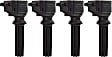2013 Ford Focus - Ignition Coil, BATTERY EV (EV/BEV), With 3 Prong Connector, Set of 4