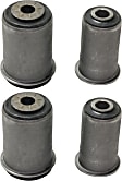 Front, Driver and Passenger Side, Lower Control Arm Bushing, RWD, Set of 4