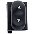 Front or Rear, Driver and Passenger Side Window Switches, Black