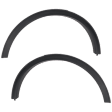 Rear, Driver and Passenger Side Fender Trim, Primed
