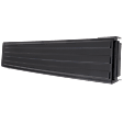 Tailgate Molding - Driver and Passenger Side, Black, Step Type Tailgate, Side Step Molding, With Flex Gate Step