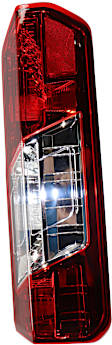 Driver and Passenger Side Tail Lights, with Bulbs, Halogen, For Models With Single Rear Wheels