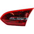 Driver and Passenger Side, Inner and Outer Halogen Tail Light, With bulb(s), OE Replacement