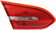 Driver and Passenger Side, Inner Tail Lights, with Bulbs, Halogen, Mounts on Luggage Lid