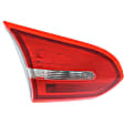 Driver Side, Inner And Outer Halogen Tail Light, With bulb(s), OE Replacement