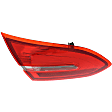 Driver Side, Inner And Outer Halogen Tail Light, With bulb(s), OE Replacement