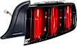 Driver and Passenger Side Tail Lights, With bulb(s), LED, For Models Without Black Accent Package and Without Chrome Stripe