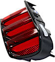 Driver and Passenger Side Tail Lights, With bulb(s), LED, For Models Without Black Accent Package and Without Chrome Stripe