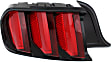 Driver and Passenger Side Tail Lights, With bulb(s), LED, For Models Without Black Accent Package and Without Chrome Stripe, CAPA CERTIFIED
