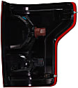2017 Ford F-150 - Driver and Passenger Side Halogen Tail Light, With bulb(s), OE Replacement