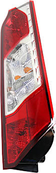 Driver and Passenger Side Halogen Tail Light, With bulb(s), OE Replacement
