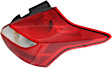 2013 Ford Focus - Driver and Passenger Side Halogen Tail Light, With bulb(s), OE Replacement
