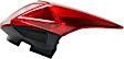 Driver and Passenger Side Tail Lights, with Bulbs, Halogen, 4-Door, Hatchback, CAPA Certified