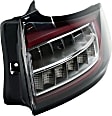 Driver and Passenger Side Tail Lights, with Bulbs, LED, Sport/Titanium, CAPA Certified