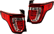 Driver and Passenger Side Halogen Tail Light, With bulb(s), OE Replacement