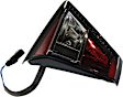 Driver and Passenger Side, Inner Halogen Tail Light, With bulb(s), OE Replacement