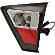 Driver and Passenger Side, Inner and Outer Halogen Tail Light, With bulb(s), OE Replacement, CAPA Certified