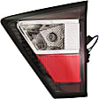 Driver and Passenger Side, Inner and Outer Halogen Tail Light, With bulb(s), OE Replacement, CAPA Certified