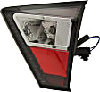 Driver and Passenger Side, Inner Tail Lights, with Bulbs, Halogen, Mounts On Liftgate, For Models with Sport Appearance Package, CAPA Certified