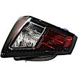 Passenger Side, Inner and Outer Halogen Tail Light, With bulb(s), OE Replacement