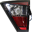 Passenger Side, Inner and Outer Halogen Tail Light, With bulb(s), OE Replacement, CAPA Certified