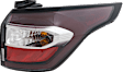 Driver and Passenger Side, Outer Halogen Tail Light, With bulb(s), OE Replacement