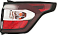 Driver and Passenger Side, Outer Halogen Tail Light, With bulb(s), OE Replacement, CAPA Certified