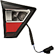 Driver Side, Inner And Outer Halogen Tail Light, With bulb(s), OE Replacement, CAPA Certified