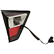Driver Side, Inner And Outer Halogen Tail Light, With bulb(s), OE Replacement, CAPA Certified