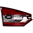 Driver and Passenger Side, Inner Halogen Tail Light, With bulb(s), OE Replacement