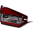 Driver and Passenger Side, Inner Halogen Tail Light, With bulb(s), OE Replacement