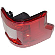 2017-2019 Ford F-250 Super Duty - Driver and Passenger Side Halogen Tail Light, With bulb(s), OE Replacement