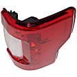 2017-2019 Ford F-250 Super Duty - Driver and Passenger Side Halogen Tail Light, With bulb(s), OE Replacement
