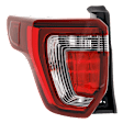 Driver and Passenger Side LED Tail Light, With bulb(s), OE Replacement