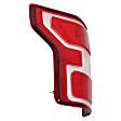 Driver and Passenger Side Halogen Tail Light, With bulb(s), OE Replacement