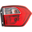 Driver and Passenger Side, Outer LED Tail Light, With bulb(s), OE Replacement, CAPA Certified