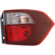 Driver and Passenger Side, Outer LED Tail Light, With bulb(s), OE Replacement, CAPA Certified