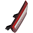 Driver and Passenger Side Halogen Tail Light, Without bulb(s), OE Replacement