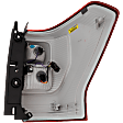 Driver and Passenger Side Halogen Tail Light, With bulb(s), OE Replacement, CAPA Certified