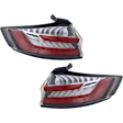 2020 Ford Edge - Driver and Passenger Side LED Tail Light, With bulb(s), Mounts on Body, OE Replacement, CAPA Certified