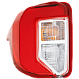 Driver and Passenger Side LED Tail Lights, with Bulbs, CAPA Certified