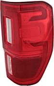 Driver and Passenger Side Tail Lights, with Bulbs, LED, For Models with Blind Spot Detection