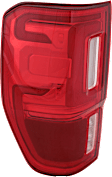 Driver and Passenger Side Tail Lights, with Bulbs, LED, For Models with Blind Spot Detection