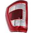 Driver and Passenger Side LED Tail Light, With bulb(s), OE Replacement, CAPA Certified