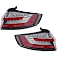2020 Ford Edge - Driver and Passenger Side, Outer LED Tail Light, With bulb(s), Mounts on Body, OE Replacement, CAPA Certified