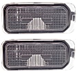 Driver and Passenger Side License Plate Lights