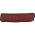 Rear, Driver and Passenger Side Bumper Reflector