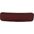 Rear, Driver and Passenger Side Bumper Reflector